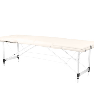 Folding massage table