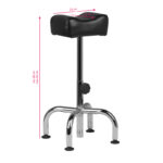 Footrest for pedicure am-5012c black 1