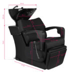 GABBIANO HAIR WASH UNIT C37 BLACK - Image 6