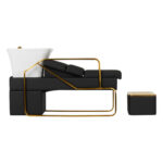 GABBIANO HAIR WASH UNIT EMMA BLACK GOLD 2