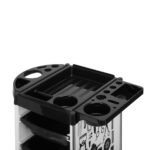 GABBIANO HAIRDRESSER TROLLEY X11-9 WHITE GRAPHICS 2