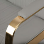 GABBIANO HAIRDRESSING CHAIR ACRI GOLD - BEIGE - Image 6