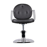 GABBIANO HAIRDRESSING CHAIR ASTI BLACK - Image 2