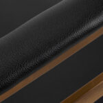 GABBIANO HAIRDRESSING CHAIR AVILA BLACK GOLD 2