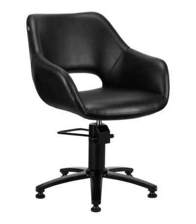 GABBIANO HAIRDRESSING CHAIR LIMA BLACK