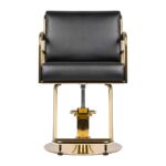 GABBIANO HAIRDRESSING CHAIR PRATO GOLD - BLACK 1