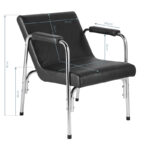 GABBIANO HAIRWASH CHAIR BLACK 3