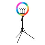 GLOW 18" bsc RGB ring lamp with 45W tripod - Image 2