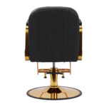 Gabbiano Acri hairdressing chair gold – black - Image 4