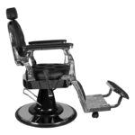 Gabbiano Barber Chair Giulio silver black - Image 2