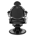 Gabbiano Barber Chair Giulio silver black 1