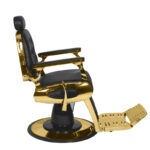 Gabbiano Barber Chair Grancesco black and gold - Image 4