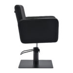 Gabbiano Bilbao hairdressing chair black - Image 4