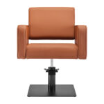 Gabbiano Bilbao hairdressing chair brown - Image 2