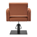 Gabbiano Bilbao hairdressing chair brown 1