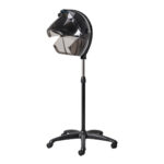 Gabbiano Centurion LVI-203S three-speed ionic standing hair dryer black 1
