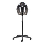Gabbiano Centurion LVI-203S three-speed ionic standing hair dryer black - Image 4