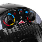 Gabbiano Centurion LVI-203S three-speed ionic standing hair dryer black 3