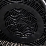 Gabbiano Centurion LVI-203S three-speed ionic standing hair dryer black - Image 8