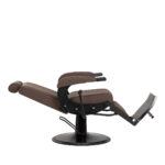 Gabbiano Continental hairdressing chair brown 2