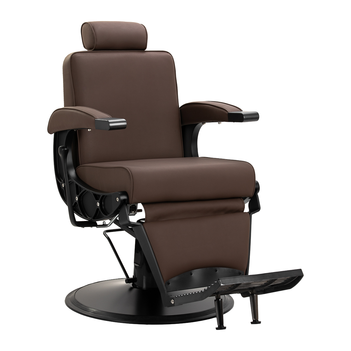 Gabbiano Continental hairdressing chair brown Gabbiano Continental hairdressing chair brown