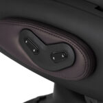 Gabbiano Duke Electric Barber Chair Brown 4