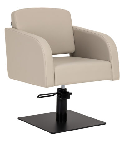 Gabbiano Elda hairdressing chair grey-beige