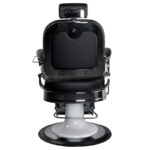 Gabbiano Ernesto barber chair in black 2