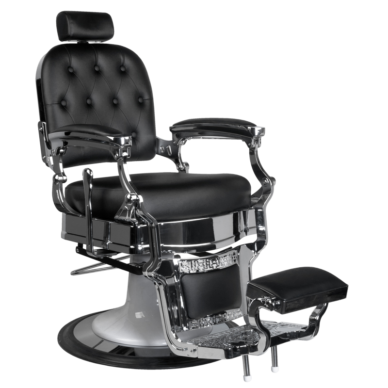 Gabbiano Ernesto barber chair in black Gabbiano Ernesto barber chair in black