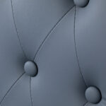 Gabbiano Francesco barber chair in graphite with brushed black frame - Image 10