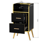 Gabbiano Hairdressing Helper Trix gold black 3