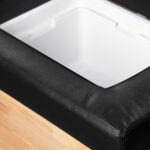 Gabbiano Head Spa Bali hair washing bed black 6