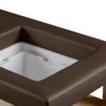 Gabbiano Head Spa Bali hair washing bed brown - Image 12