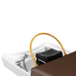 Gabbiano Head Spa Bali hair washing bed brown 2