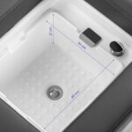 Gabbiano Head Spa Bali hair washing bed grey 6