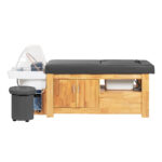 Gabbiano Head Spa Bali hair washing bed grey 1