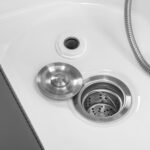 Gabbiano Head Spa Bali hair washing bed grey - Image 10