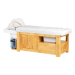 Gabbiano Head Spa Bali hair washing bed white