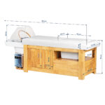 Gabbiano Head Spa Bali hair washing bed white 12