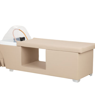 Gabbiano Head Spa Maldives hair washing bed beige