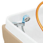 Gabbiano Head Spa Maldives hair washing bed beige 4