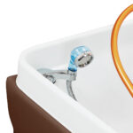 Gabbiano Head Spa Maldives hair washing bed brown 4