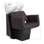 Gabbiano Helsinki's hairdressing wash unit brown - Image 10