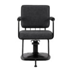 Gabbiano Katania Loft Old Leather hairdressing chair black 1