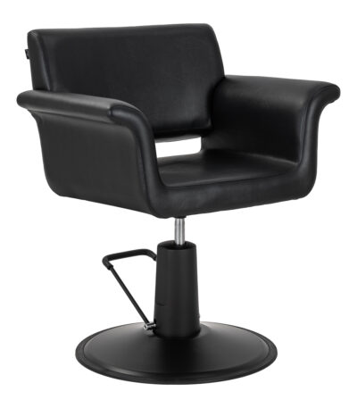 Gabbiano Lucca hairdressing chair black