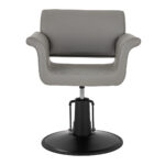 Gabbiano Lucca hairdressing chair grey - Image 2