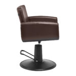 Gabbiano Mataro hairdressing chair brown - Image 4