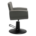 Gabbiano Mataro hairdressing chair gray - Image 4