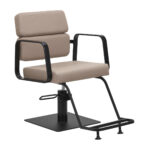 Gabbiano Porto-BM hairdressing chair black beige