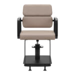Gabbiano Porto-BM hairdressing chair black beige 1